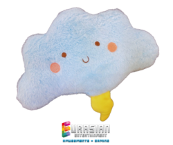 Blue Cloud Plush Toy